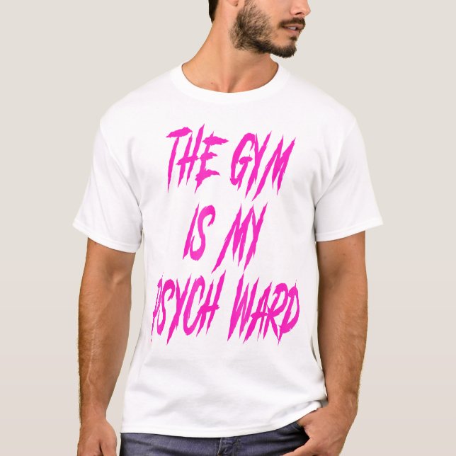 Camiseta O Gym É A Minha Malhação De Piada Engraçada E Engr (Frente)