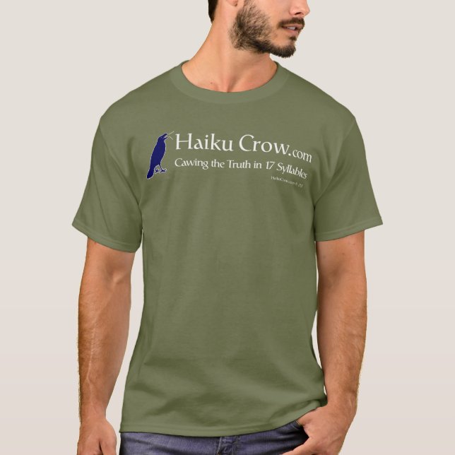 Camiseta O Haiku Crow (Frente)