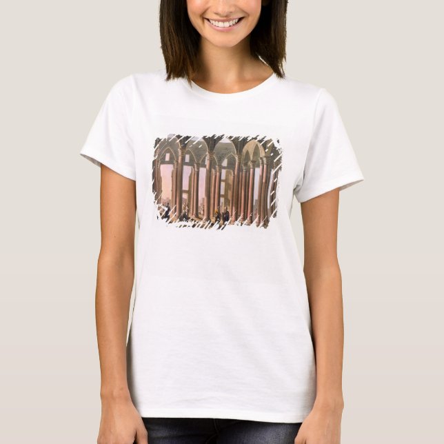 Camiseta O Hall de Joseph no Castelo do Cairo, placa 31 par (Frente)