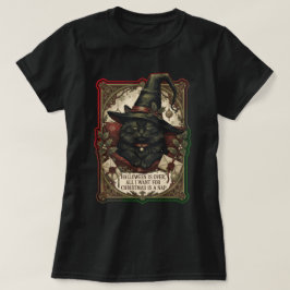 Camiseta O Halloween acabou, tudo o que eu quero para o Nat