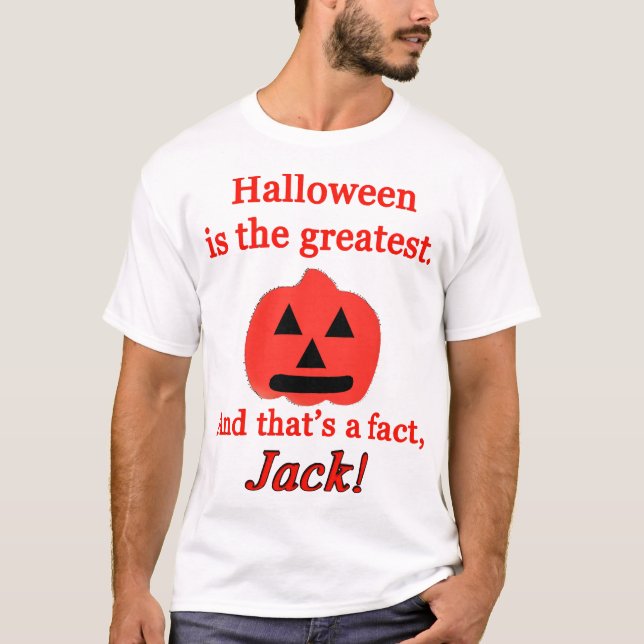 Camiseta o halloween é o melhor (Frente)