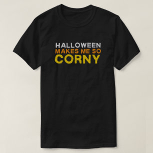 Camiseta O Halloween Me Deixa Tão Brega e Divertido