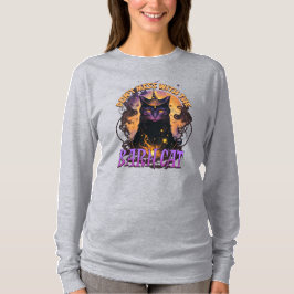 Camiseta O Halloween Ocidental não se mete com o Gato do Ce