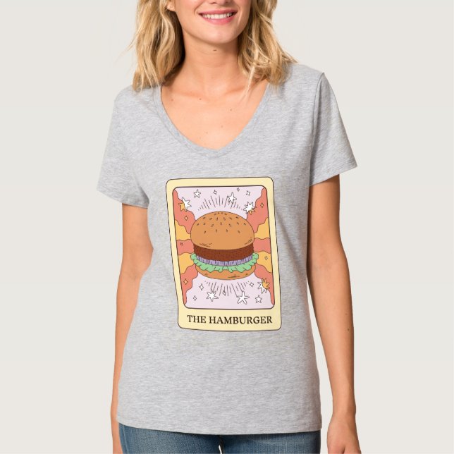 Camiseta O Hamburger Tarot (Frente)