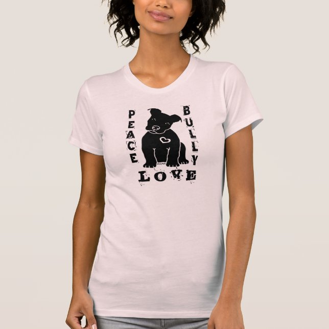 Camiseta O Hanes ComfortSoft® das mulheres da intimidação (Frente)