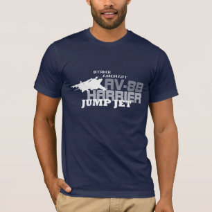 Camiseta O Harrier salta o jato -