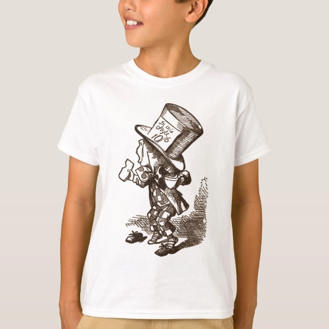 Camiseta O Hatter louco (Frente)