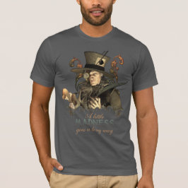 Camiseta O Hatter louco de Steampunk