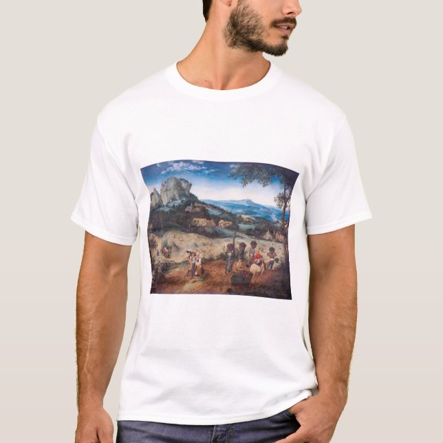 Camiseta O Haymaking, Pieter Bruegel (Frente)