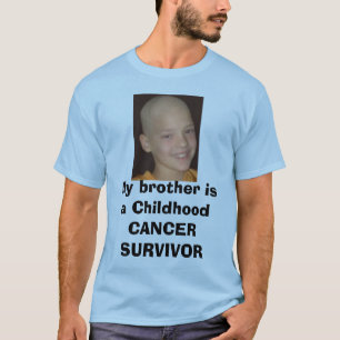 Camiseta o headshot do cancer do jake, meu irmão é uma