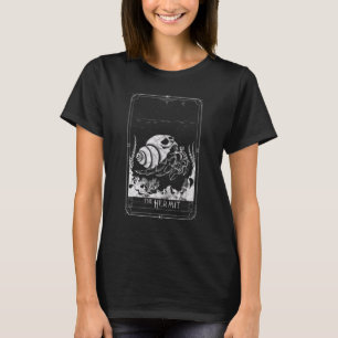 Camiseta O Hermit Tarot Card Gothic Grim Reaper Oculta Ha