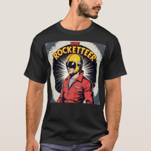 Camiseta O Herói do Rocketeer de Alto Voo