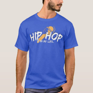 Camiseta O Hip Hop está na minha vida vintage