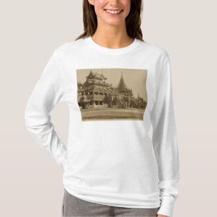 Camiseta O Hman Kyaung ou o monastério de vidro, Burma