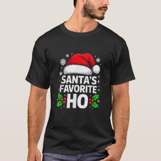Camiseta O Ho do Papai Noel Favorito Natal Divertido