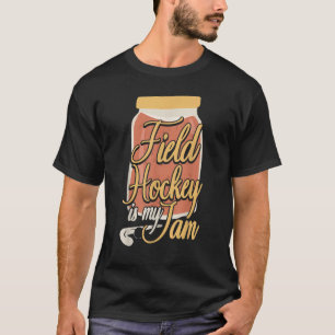 Camiseta O Hockey Com Empurramento De Campo É Meu Emperrame