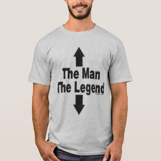 Camiseta O homem a legenda
