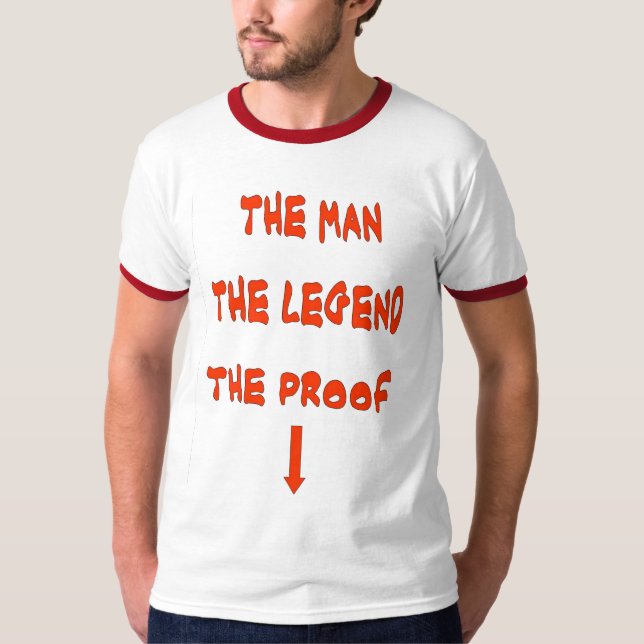 CAMISETA O HOMEM A LENDA (Frente)