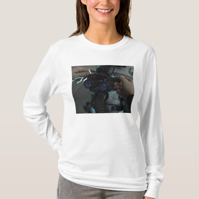 Camiseta O homem-ar ajusta o olho (Frente)