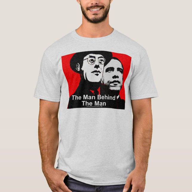 Camiseta O homem atrás do homem - Saul Alinsky (Frente)