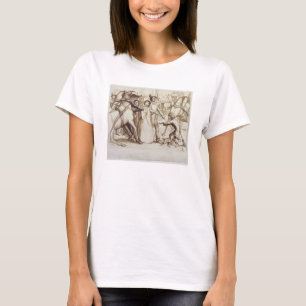 Camiseta O homem cego, 1853 (caneta, tinta, lavagem e