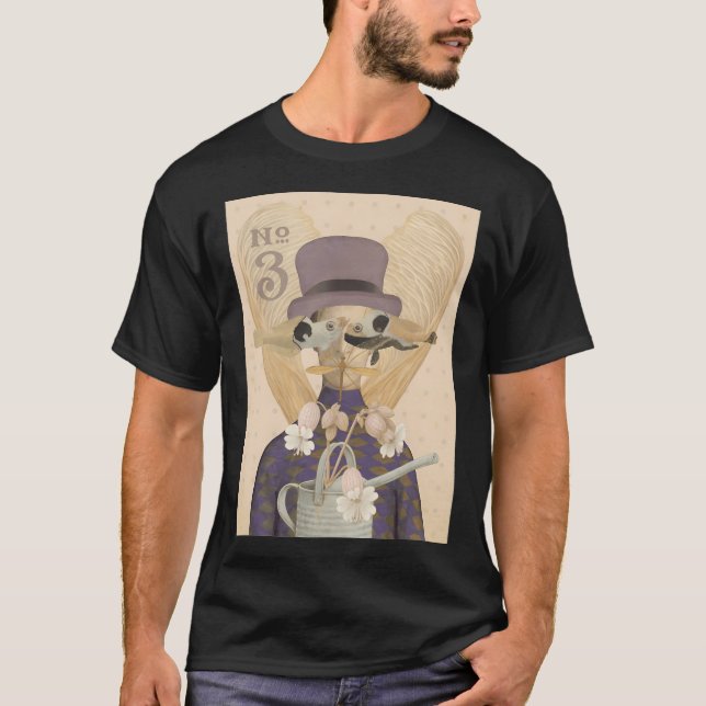Camiseta O Homem com o Peixe Alado (Frente)