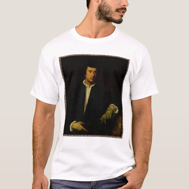 Camiseta O homem com uma luva, c.1520 (Frente)
