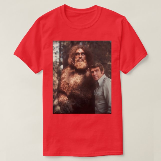 Camiseta O Homem de Seis Milhões de Dólares Lee Majors Andr (Frente do Design)