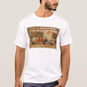 Camiseta "O homem de Squaw" - a tubulação do teatro da pa