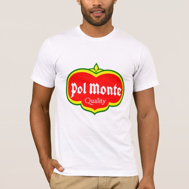 Camiseta O homem do político Monte (Frente)