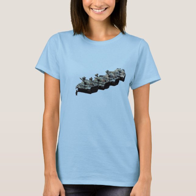 Camiseta O homem do tanque (Frente)