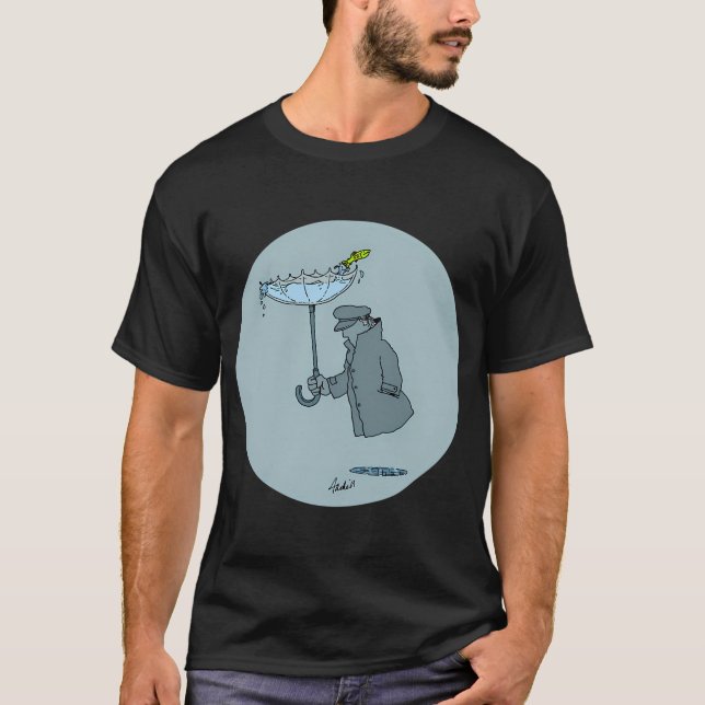 Camiseta O Homem Flutuante (Frente)