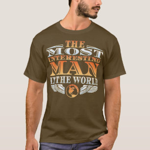 Camiseta O homem mais interessante do mundo