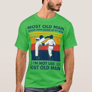 Camiseta O Homem Mais Velho Engraçado Jiu Jitsu
