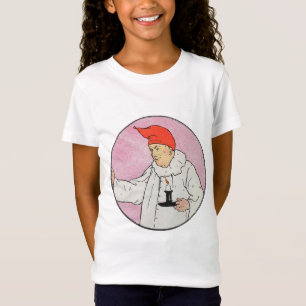 Camiseta O homem na lua a mãe ganha a rima
