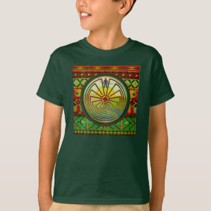 Camiseta O HOMEM NA paisagem MAZE + o seu fundo
