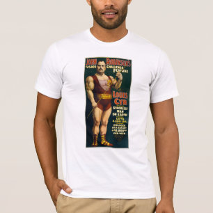 Camiseta O homem o mais forte na terra - homem forte do