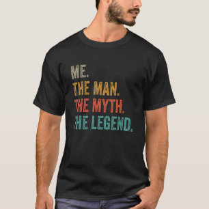 Camiseta O Homem O Mito A Legenda Vintage Retro 5