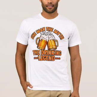 Camiseta O Homem, O Mito, A Lenda da Bebida – Funny Bee