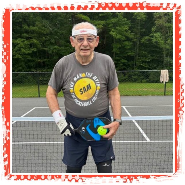 Camiseta O Homem, O Mito, A Lenda De Pickleball, (Nome) (Criador carregado)