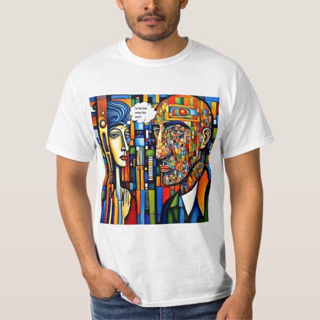 Camiseta O homem para mim (Frente)
