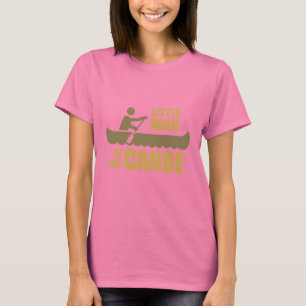 CAMISETA O HOMEM PEQUENO NA CANOA