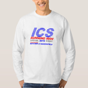Camiseta O homem Running do ICS desvaneceu-se