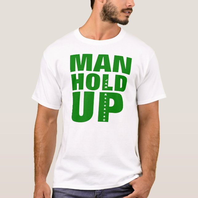 Camiseta O homem sustenta (Frente)