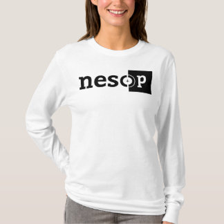 Camiseta O Hoodie cabido das mulheres Capa longa