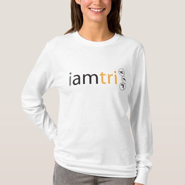 Camiseta O hoodie cabido iamtri das mulheres (Frente)