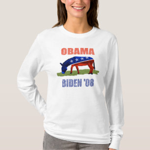 Camiseta O Hoodie das mulheres do logotipo de Democrata do