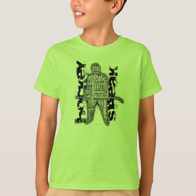 Camiseta O hóquei fala (Frente)