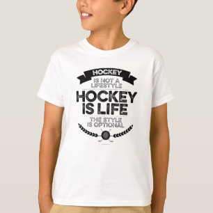 Camiseta O Hóquei Não É Um T-Shirt Estilo De Vida