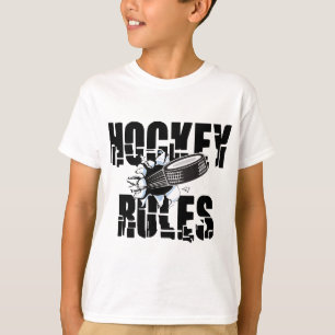 Camiseta O hóquei ordena miúdos